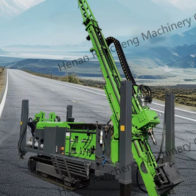 Plataforma de Perfuração Rotativa Hidráulica Completa de 1800m com Motor Cu-mmins de 154KW