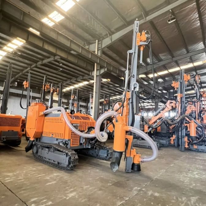 Estação de perfuração hidráulica para 3200 N.M. de torque de rotação