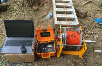 Sistema de Medição de Resistividade Aparente e Registro de Poços de Água com Equipamento Geofísico de 300m