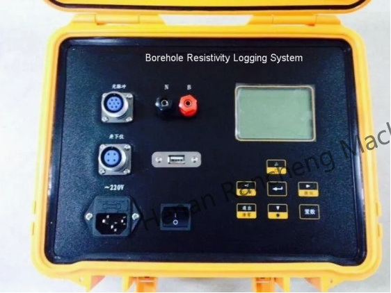 Sistema de Medição de Resistividade Aparente e Registro de Poços de Água com Equipamento Geofísico de 300m
