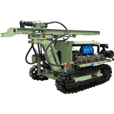 90 mm - 140 mm Dia DTH Equipamento de perfuração 45kw Motor a diesel para baixo da plataforma de perfuração