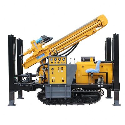 RCF200C 200 Meter Crawler montado máquina de perfuração de água hidráulica máquina de perfuração de poços de água profunda