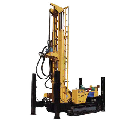 300m de profundidade de perfuração de poço de água tipo Crawler Máquina de perfuração 85KW Motor Yuchai