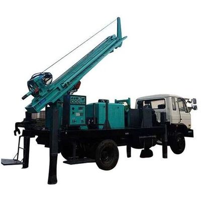 Caminhão DongFeng montado em poço de água Rig de perfuração 95KW Rig de potência do motor 350m profundidade