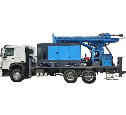 450 m de profundidade Máquina de perfuração de poços hidráulicos