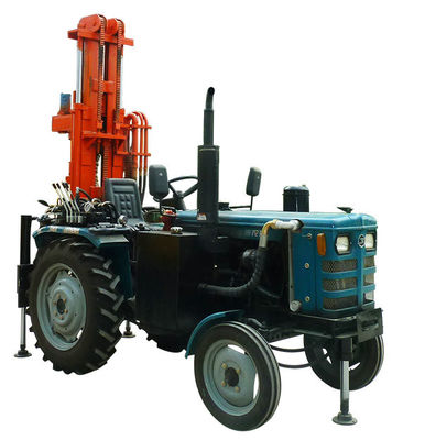 Máquina de perfuração de buracos de 200 m de profundidade 40hp Trailer de potência de cavalo