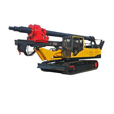 35m Profundidade Crawler montado Rotary água bem de perfuração Rig 154KW Potência do motor