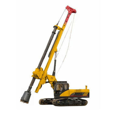 Profundidade de perfuração de 50 m Rig de perfuração rotativa com motor diesel Cummins 190KW