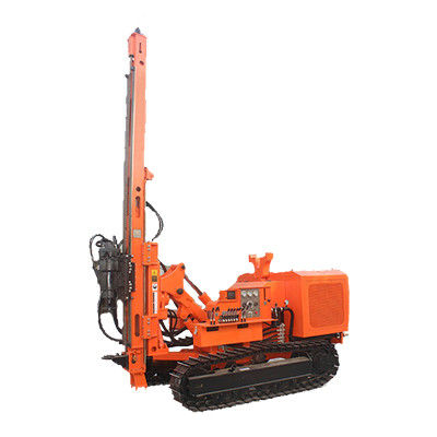 Equipamento de condução de pilhas de energia solar de 84 kW 20 - 100m Profundidade de perfuração 90 - 300mm Dia de perfuração