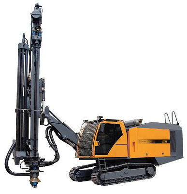 Rodas de tipo Crawler DTH 298KW Cummins Motor 35m Profundidade de perfuração