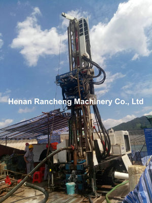 Crawler Hidráulico Sonic Crawler Rig de perfuração com 132KW Cummins Motor