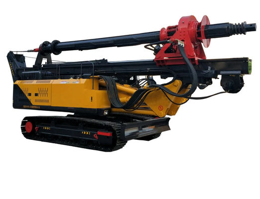 Máquina de perfuração rotativa hidráulica 25m Profundidade 150KW Potência do motor diesel