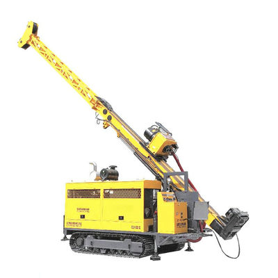 680 m - 1500 m Profundidade do núcleo de perfuração Rig 195HP Motor diesel Crawler Máquina de perfuração montada