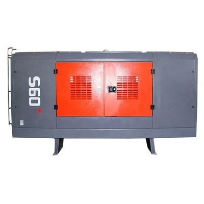 Máquina de perfuração com compressor de ar de parafuso rotativo de 162 kW 18 bar Pressão de trabalho
