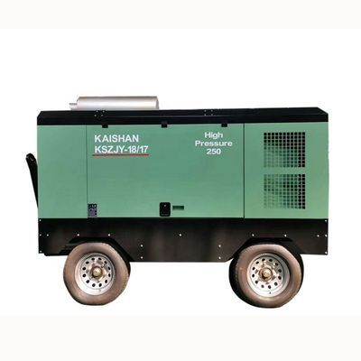 18m3/min Entrega 1,7Mpa Pressão de perfuração Tipo de compressor de ar 80L Capacidade de óleo
