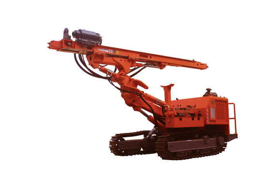 Profundidade de perfuração de 80 m Rig de perfuração DTH 102HP Engenheiro Diesel