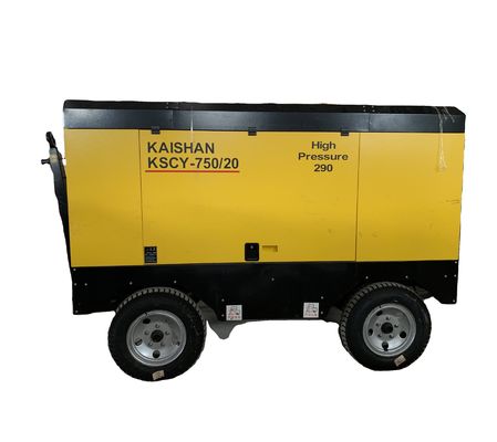 Pressão de trabalho 20 bar Compressor de ar de perfuração 228 kW 21m3/min Capacidade