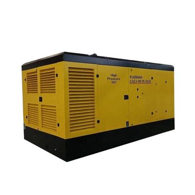 Compressor de ar de perfuração de motores diesel 35 - 25bar Pressão 30 - 35m3/min Capacidade