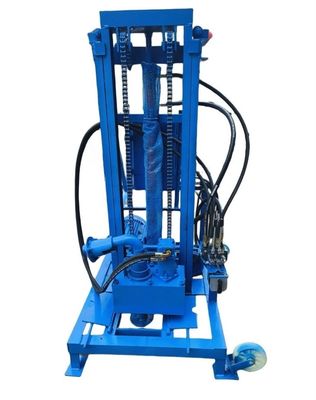 Pequena máquina de perfuração de poços de água portátil 11KW 1500mm Rod de perfuração Dia 150m Profundidade de perfuração