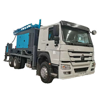 Máquina de perfuração de poços de água com motor a diesel de 129 HP 450m Profundidade de perfuração 500mm Dia