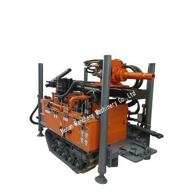 Máquina de perfuração de poços de água de 180m Mini Crawler com motor YuChai de 77,3KW para perfuração