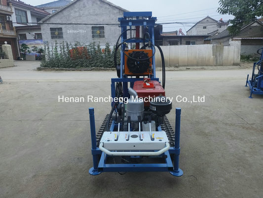 RCS200C Crawler Montado 150m Portátil Pequeno Rotativo de Poços de Água