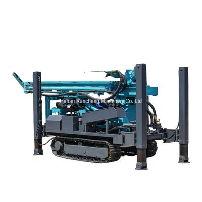 Profundidade máxima 280m Máquina de perfuração de poços de água montada em rastreador com 70KW YuChai