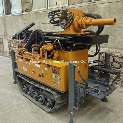 Máquina de perfuração hidráulica de poços de água de 150 m de profundidade 90-300 mm de diâmetro com força de elevação de 12 T