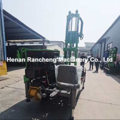 RCKM-30S Máquina de condução de pilhas pequenas Mini-pilhadeira hidráulica
