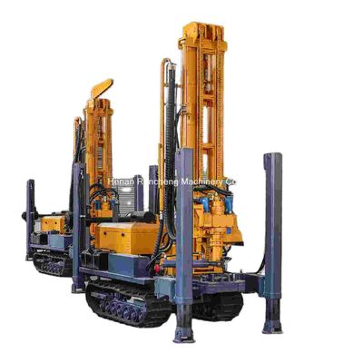 Rig de perfuração de poços de água de rocha dura de 180 m de profundidade com motor de 55 kW