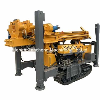 Perna hidráulica europeia 55KW Motor Diesel Crawler Perforação de poços de água
