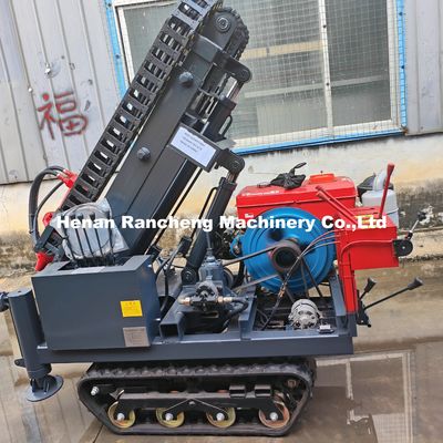 4 pernas hidráulicas equipamento de condução de pilhas solares de 30 m de profundidade com motor diesel de 25 hp