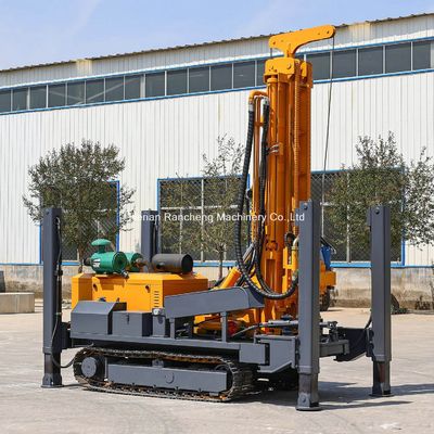 RCF300C Crawler Water Well Drilling Rig Equipado com 85KW Yuchai Diesel Engine