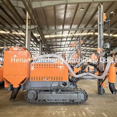 20m Hidráulica DTH Blasthole Hole Drilling Rig 162KW Yuchai 6800KG