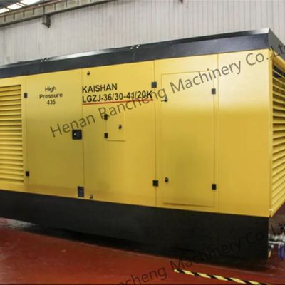 Compressores de Ar Portáteis de Parafuso com Motor Diesel Yuchai de 25bar e 400HP