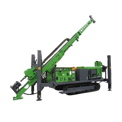 Plataforma de Perfuração Rotativa Hidráulica Completa de 1800m com Motor Cu-mmins de 154KW