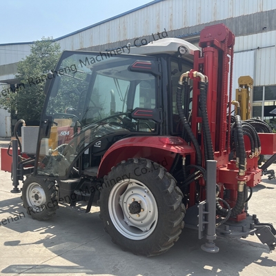 Máquina de perfuração de poços de água com tractor hidráulico completo 300 m de profundidade