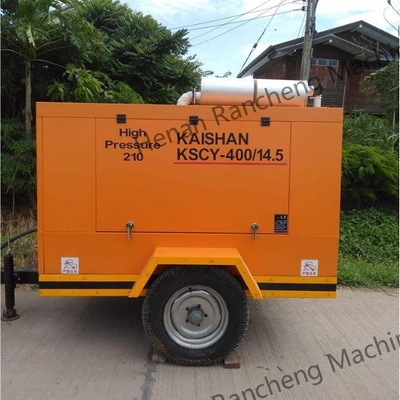 KSCY-400/14.5K 400cfm diesel compressor de ar de parafuso portátil com motor Cummins