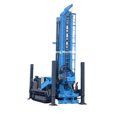 Equipamento de perfuração de poços de água de 800 m de profundidade 153 kW Motor 140 mm - 500 mm de diâmetro