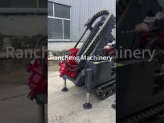 Pequena bomba de borracha de rastreador de pilhas solares motorista de bomba única 1m - 30m profundidade do buraco