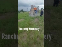 Máquina de perfuração de buracos de 200 m de profundidade 40hp Trailer de potência de cavalo