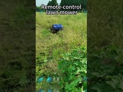 Máquina de cortar relva híbrida de controlo remoto de quatro rodas 20 mm-180 mm