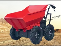 Carrinho de gasolina Mini-Dumper para carga de 300 kg com 6,5 HP